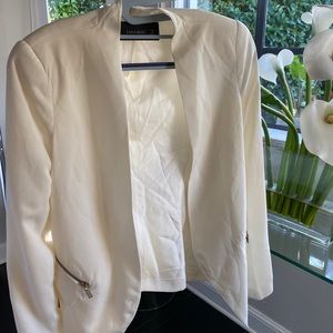 ZARA Morocco White blazer